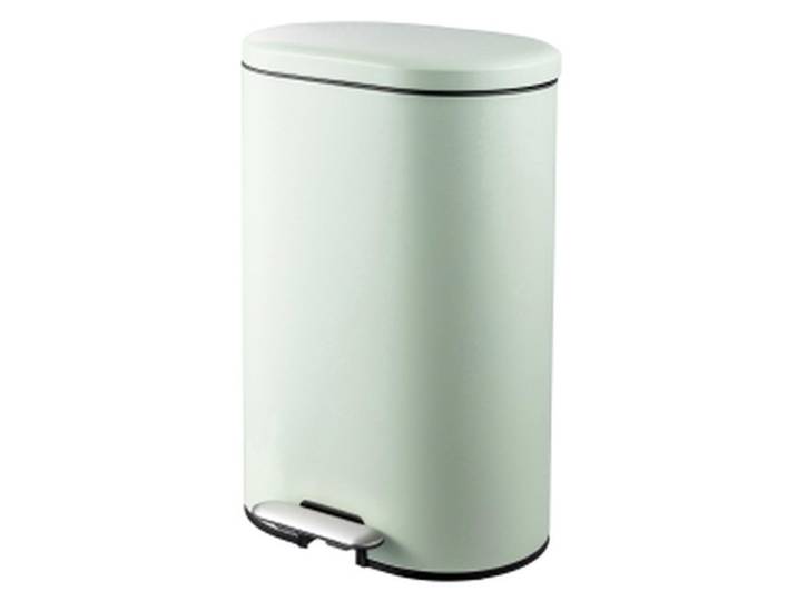 Poubelle en métal - vert - 30L