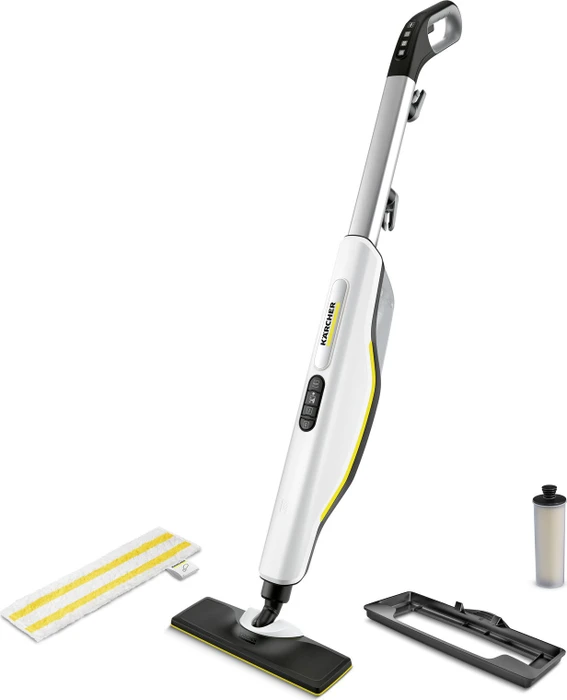 Kärcher SC 3 UPRIGHT Dampfmopp 0,5 l 1600 W Schwarz, Weiß