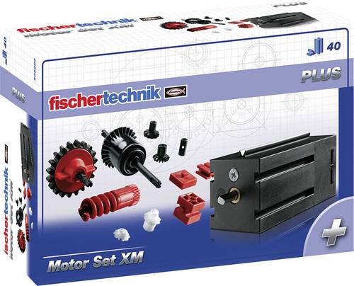 fischertechnik 505282 PLUS Motor Set XM Mechanik, Elektronik Experimentier-Set ab 7 Jahre