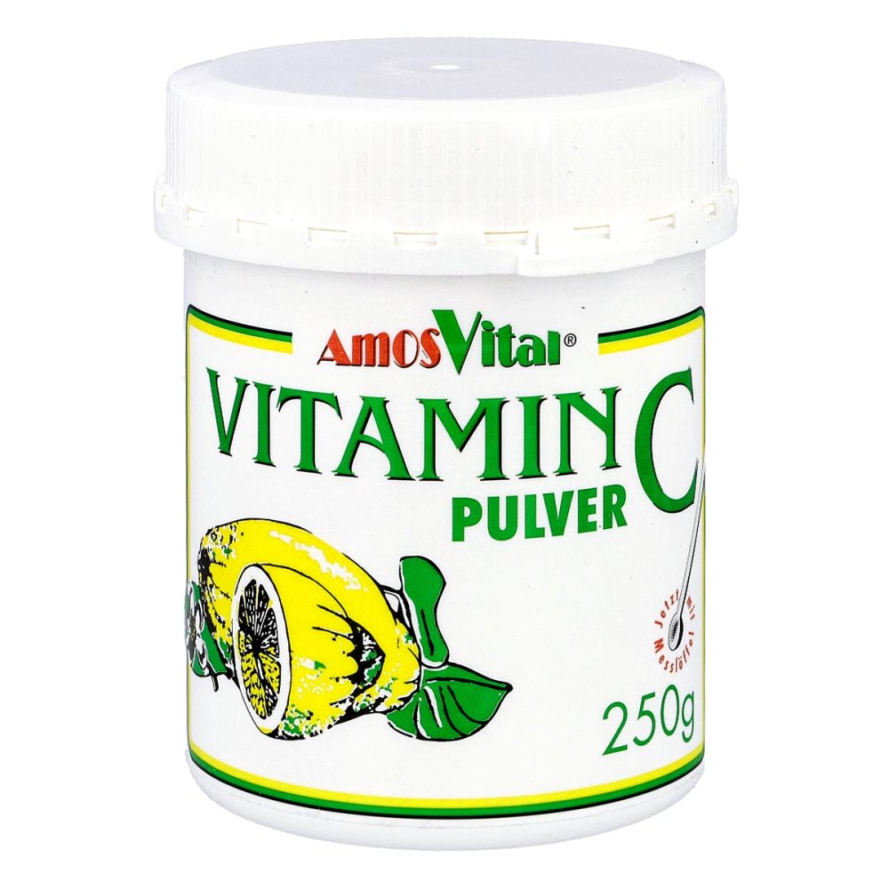 AMOSVITAL GmbH Vitamin C Pulver Substanz Soma 04806800