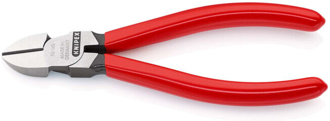 Pinces coupantes de côté Knipex (70 01 140)