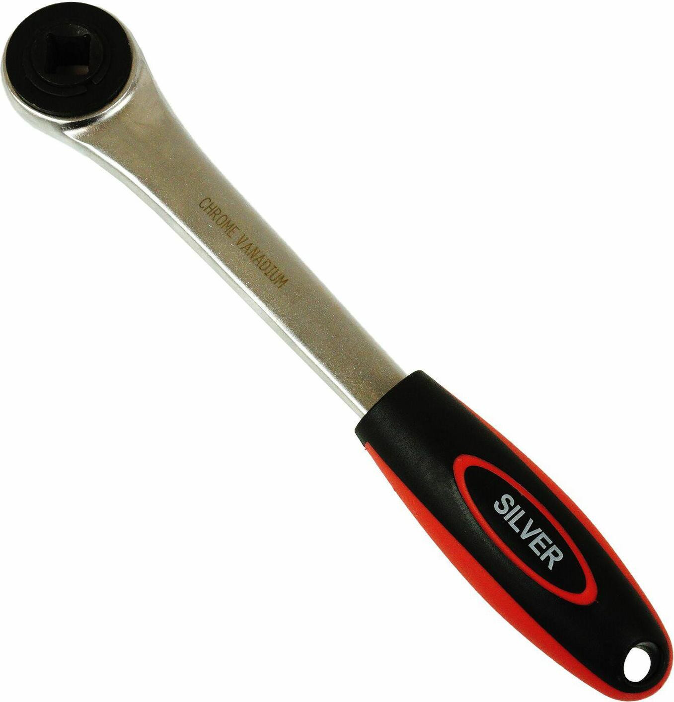 Zilverkleurige moersleutel