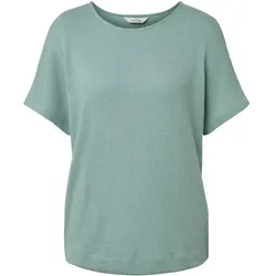 Tchibo - Strukturiertes Shirt - Damen - Gr. S - grün