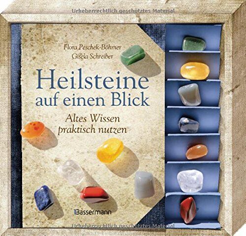Flora Peschek-Böhmer - Heilsteine auf einen Blick-Set: Altes Wissen praktisch nutzen. Buch mit 7 Steinen - Preis vom 18.10.2026 15:28:09 h