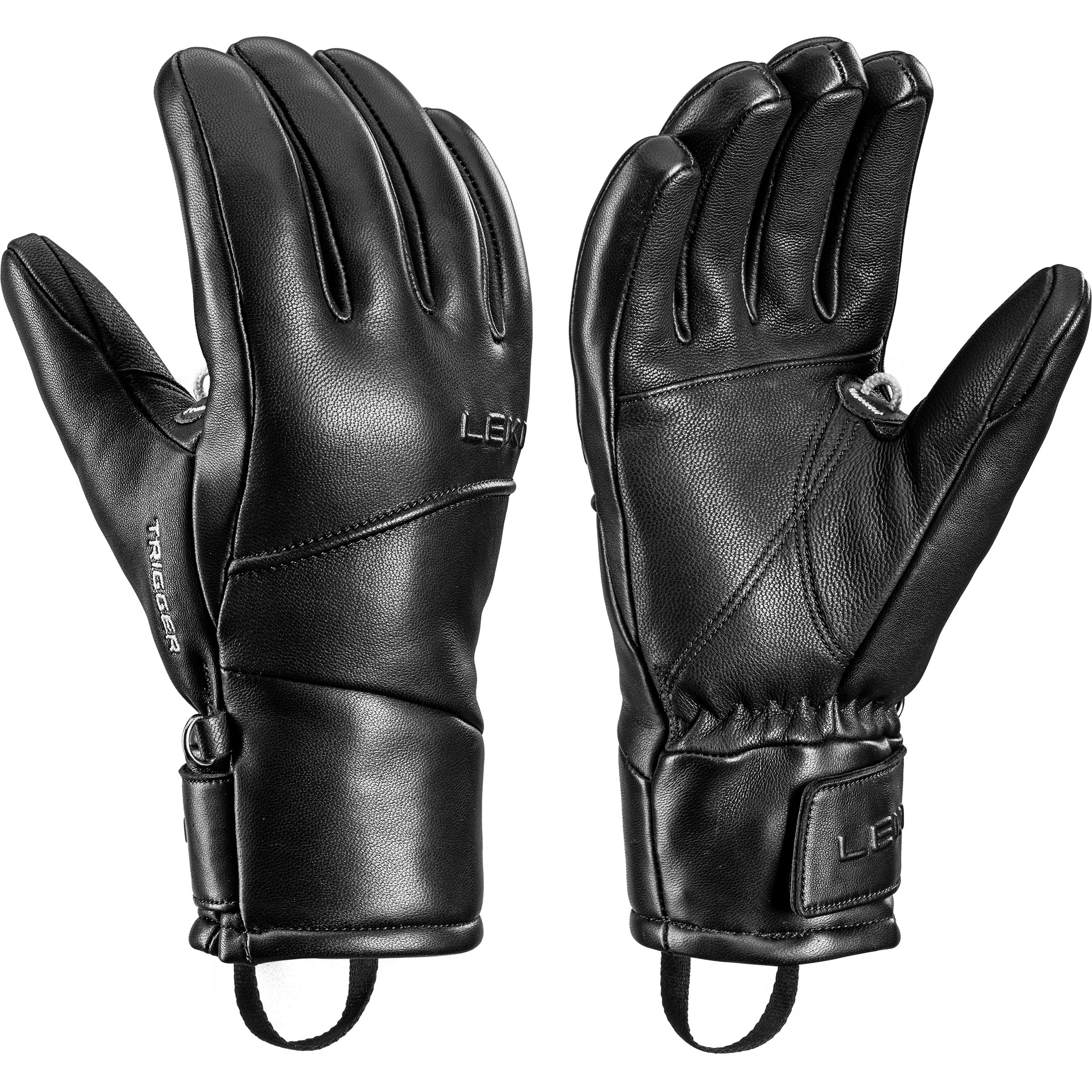 Leki Glace Prime TR Damen Skihandschuhe schwarz Größe 6 Skifahren Wasserabweisend Primaloft