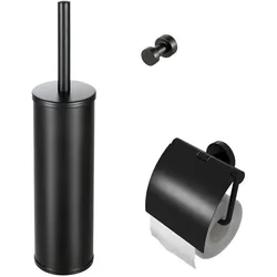 Geesa, Toilettenbürste, Nemox Toilettenzubehör Set - Schwarz