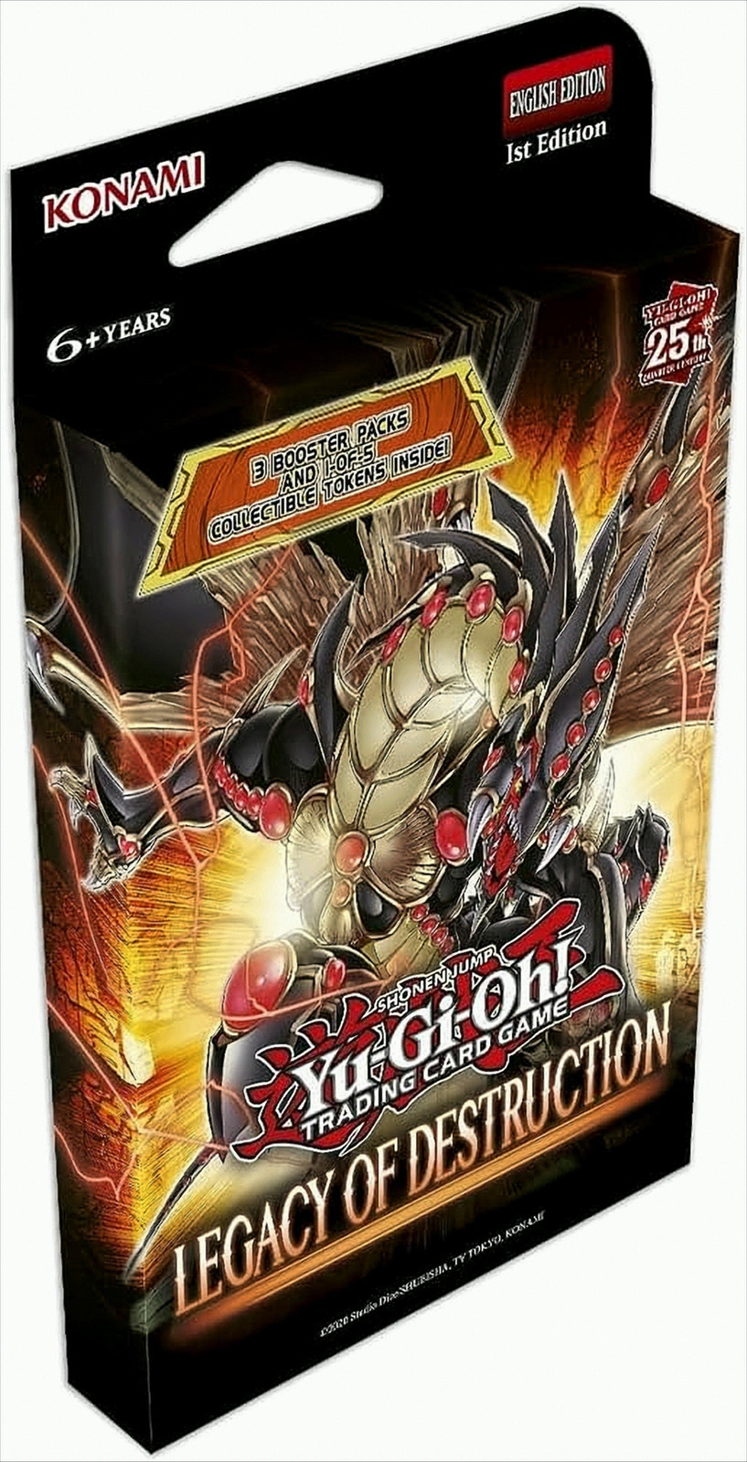 Konami Yu-Gi-Oh! Legacy of Destruction Special 3-Pack Tuckbox