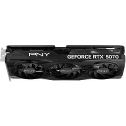 PNY GeForce RTX 5070 Triple Fan (12 GB, GDDR7), Grafikkarte, Schwarz