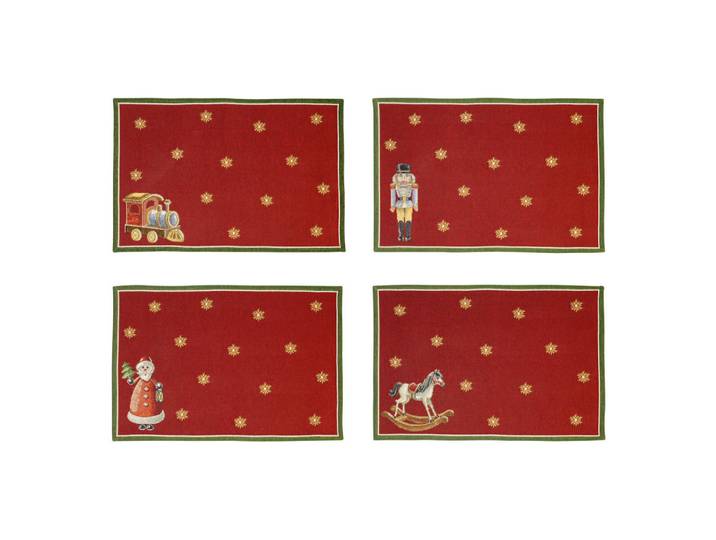 Villeroy & Boch Platzdeckchen, Mehrfarbig, Textil, 32x48 cm, Heimtextilien, Wohntextilien, Tischwäsche, Tischset