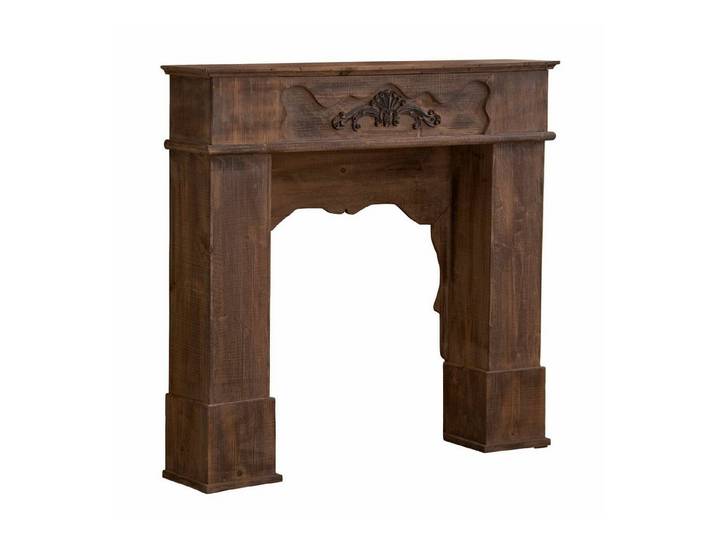 Mirabeau Kaminumbauschrank Kaminkonsole Margaux antikbraun