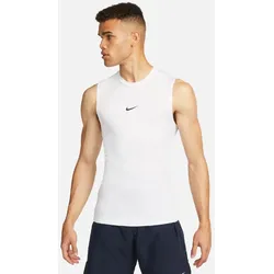 NIKE Pro Dri-FIT Tight Fitness Tanktop Herren 100 - white/black S