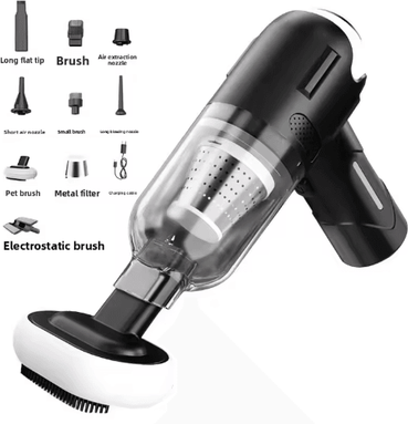 Inspire Picks Pro Grade Wireless Pet Grooming Vacuum With 39000Pa Suction & Anti Tangle Technology 39000pa