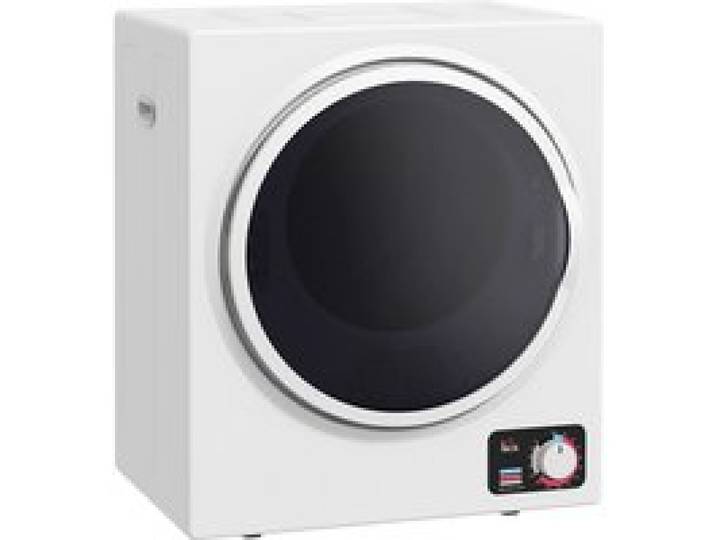Sèche-Linge Électrique Portable 850W - Capacité 33L - 4 Modes - Acier Inoxydable et Plastique - Blanc - T1003-01-08922