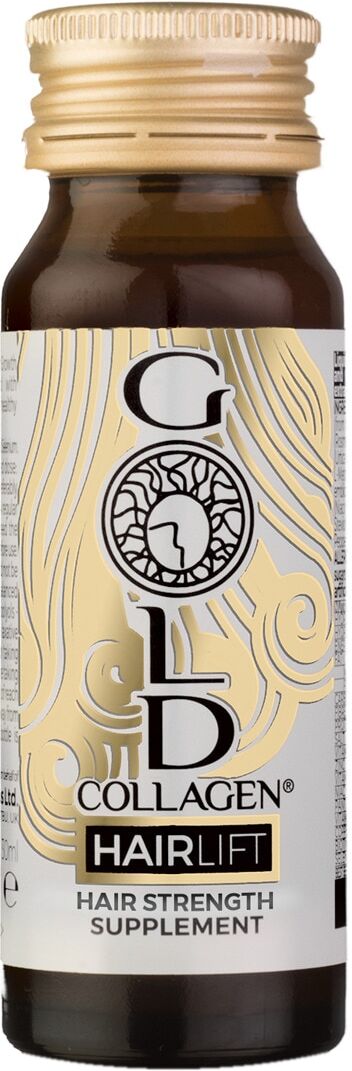 Gold Collagen 10 Frascos Hairlift .  (30 ml)