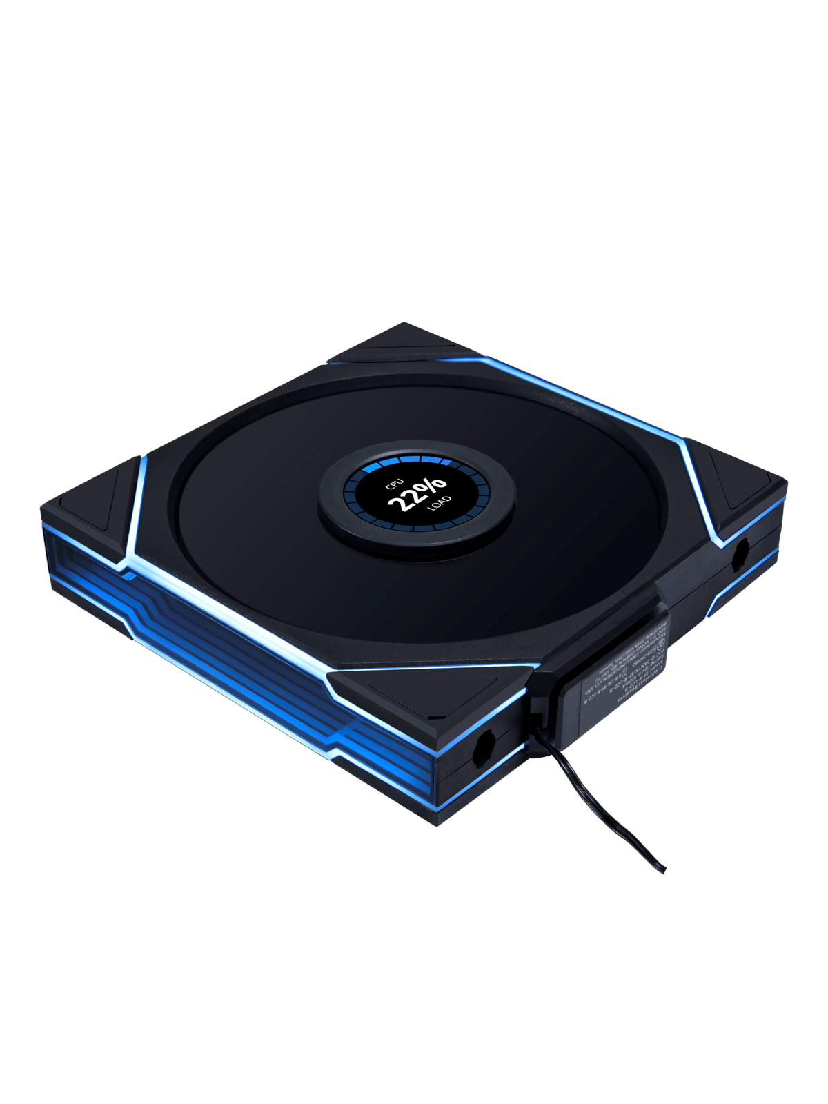 Lian Li UNI FAN TL-LCD Wireless Reverse 140 Black - Gehäuselüfter - 140mm - Schwarz mit RGB LED - 30 dBA