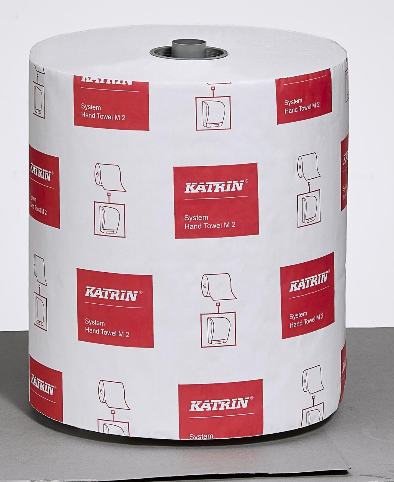 KATRIN Handtuchrollen 2-lagig hochweiß 460102