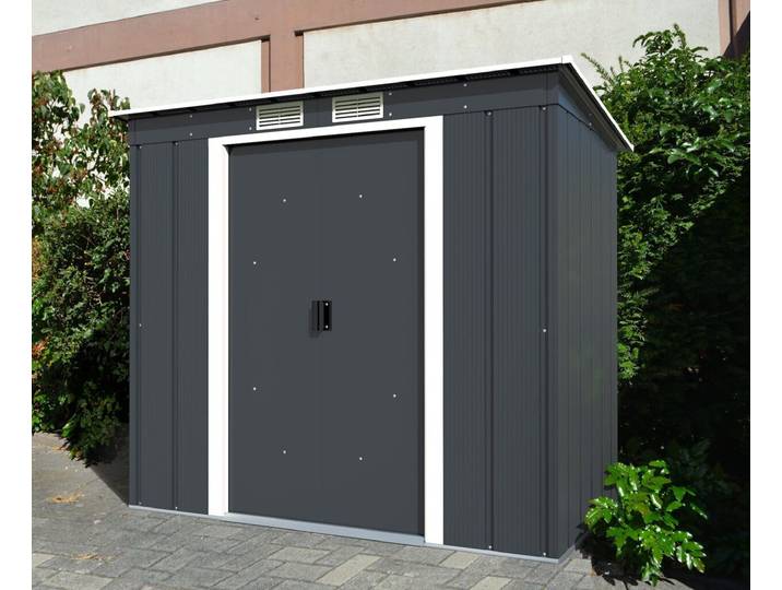 Duramax Metallgerätehaus Pent Roof Eco 6x4 anthrazit