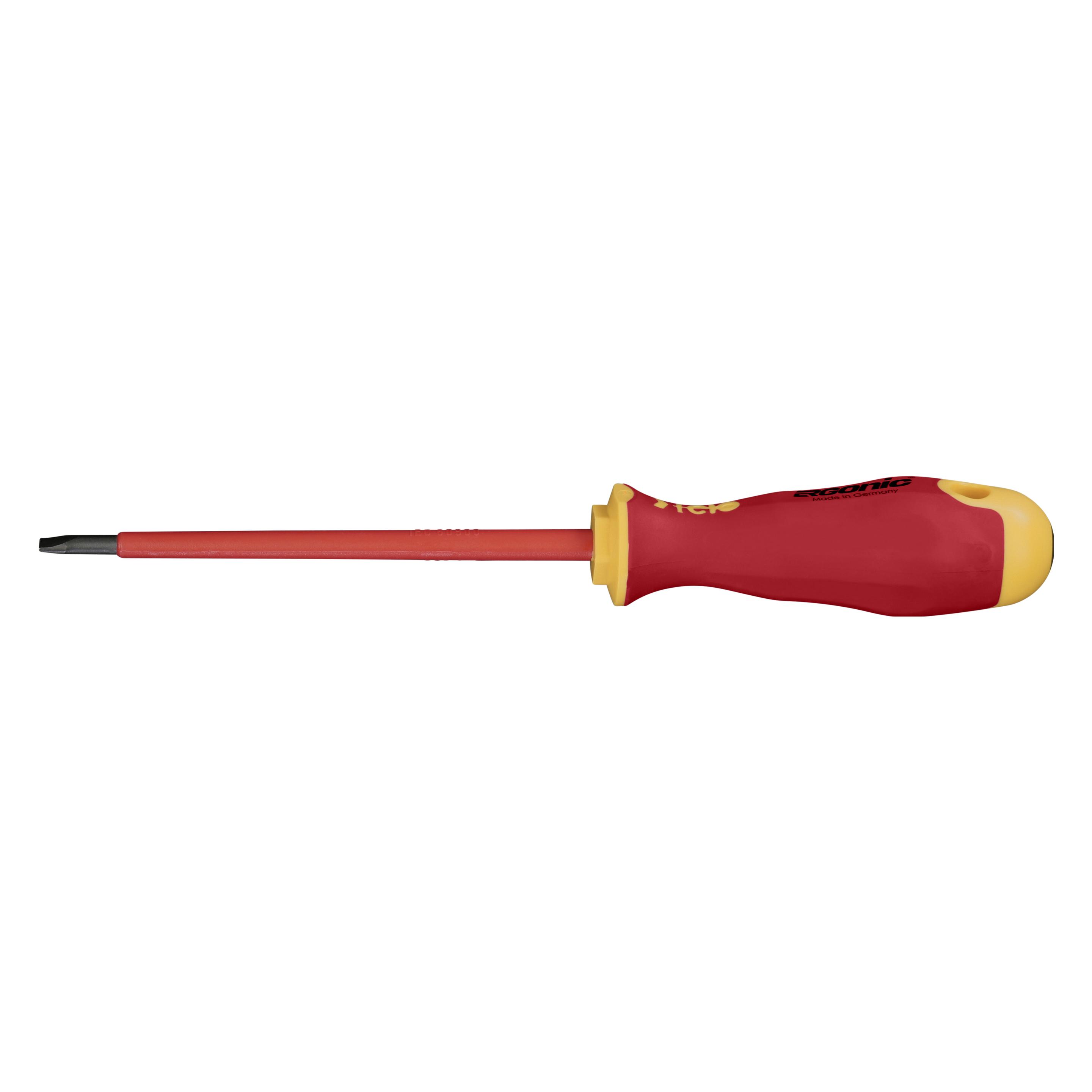 Felo Ergonic 5.5 x 125mm insulated flat screwdriver (FL41305590) (Schlitz) (41305590)