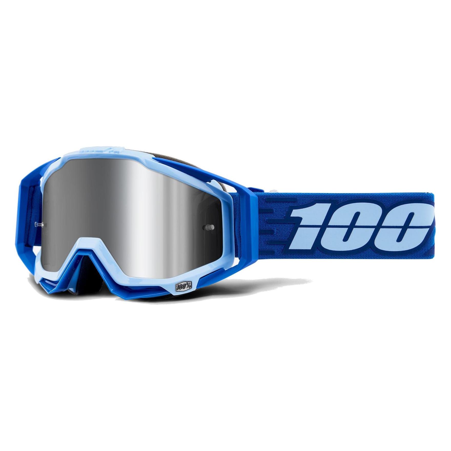 100% Racecraft Plus Injected Mirror Goggles (HU-GOG-0012/1072)