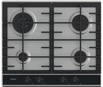 HAIER Gas On Metal HAHG6BR4XH Acciaio inox Da incasso 59.5 cm 4 Fornello(i)
