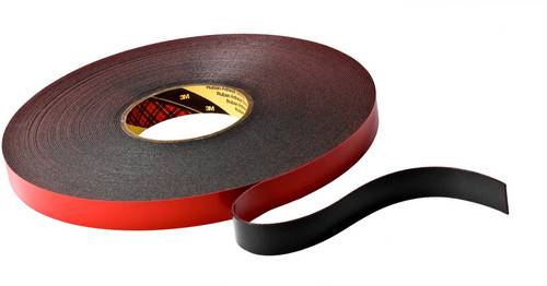 3M 5925F/1233 Klebeband Schwarz (L x B) 33m x 12mm 1St.