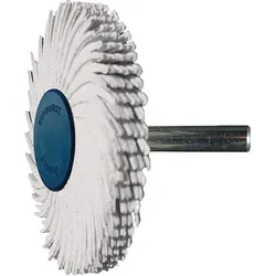 Radialbürstenscheibe Sunburst D.51mm K.120 Weiß 10000min-1 TYROLIT