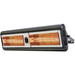 Tansun Sorrento Double IP 2x1,5 kW schwarz, Heizstrahler, Schwarz