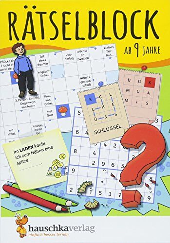 Agnes Spiecker - Rätselblock ab 9 Jahre: Kunterbunter Rätselspaß: Labyrinthe, Fehler finden, Kreuzworträtsel, Sudokus, Logicals u.v.m. (Rätseln, knobeln, logisches Denken, Band 634) - Preis vom 30.09.2026 22:30:23 h