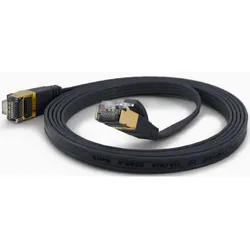 Wantec FTP-Patchkabel Cat.6A sw 7098 sw 25,0m