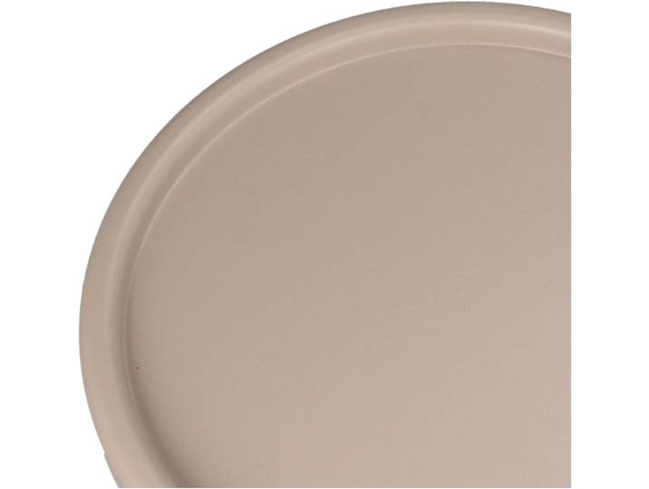 Savi Plateau Rond Metaal Mat - Decoratie Finishing Touch