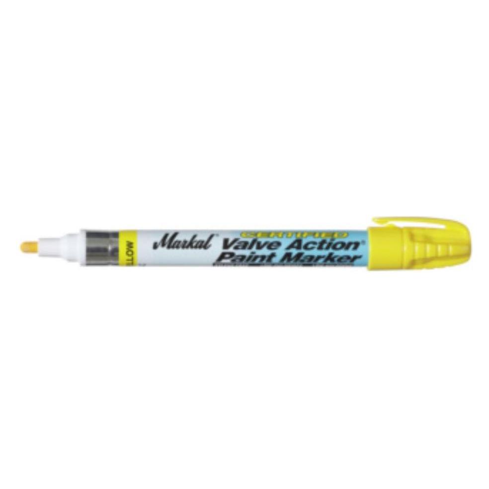 Markal Lackmarker Valve Action Certified Edelstahl gelb (12x) (69794685)