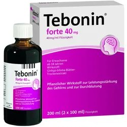 Tebonin forte 40 mg 2X100 ml