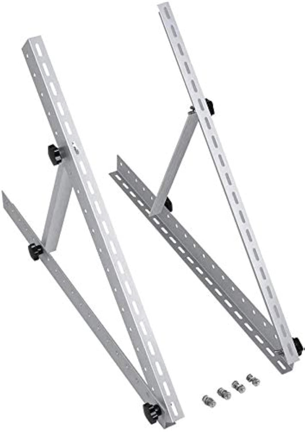 Dripio Verstelbaar en Inklapbaar Zonnepaneelmontagesysteem voor 100-200W Modules, 28 inch
