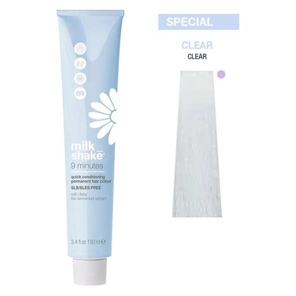 Milk_Shake Vopsea permanenta rapida Milk Shake 9 Minutes C, Clear, 100ml (Clear) (8032274121527)