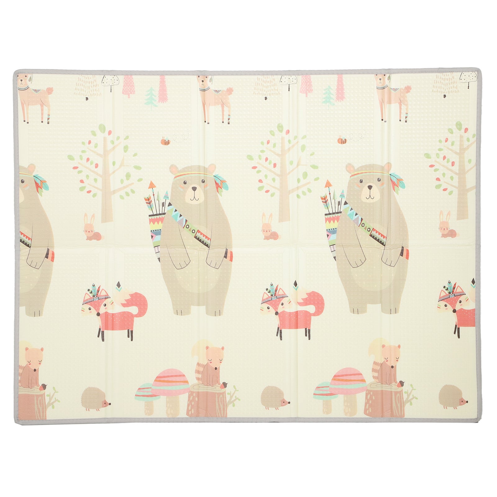 AIYAPLAY Baby-speelmat met dierenmotief, antislip foam, dikte: 1,5 cm