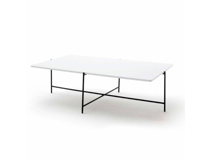 Raum.Freunde Enno Couchtisch - MDF weiß lackiert - 123 x 35 x 73 Industrial, Modern, Natur, Skandinavisch, Zeitlos