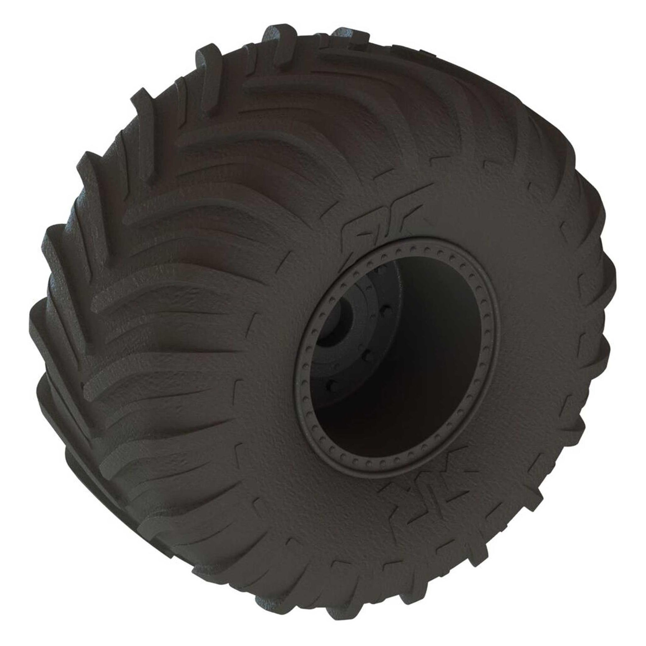 Arrma dBoots Chevron MT Tire Set, Glued (2) (ARA550113)