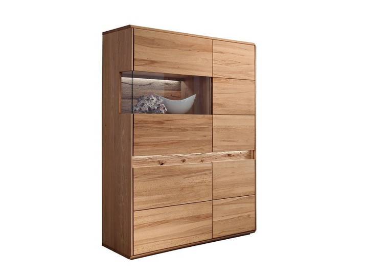 Main Möbel Highboard Highboard links 103x152cm Kernbuche Berlin