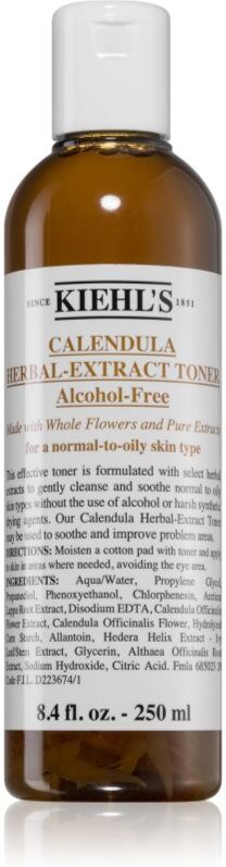 Kiehl's Calendula Herbal-Extract Toner Hauttonikum ohne Alkohol 250 ml