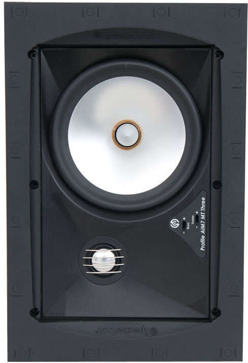 Speakercraft Profile AIM7 MT Three Visning Demo Vit
