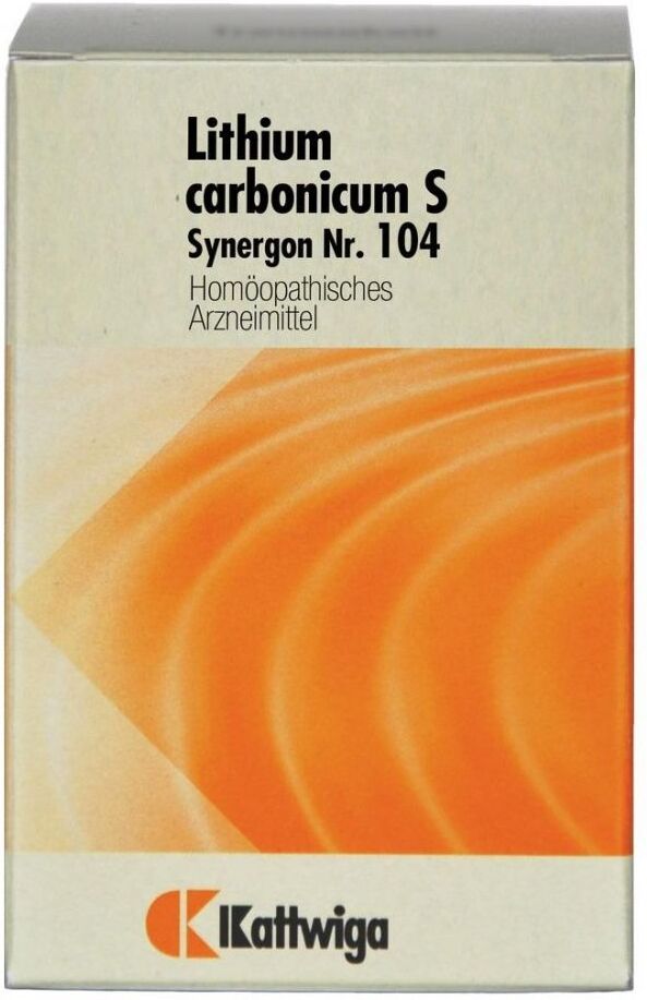 Synergon 104 Lithium carb. S Tabletten