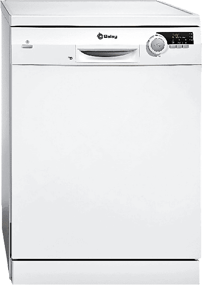 Lavavajillas - Balay 3VS572BP, 13 servicios, 5 Programas, 60 cm, Motor Extra silencio, Función pausa + carga, Blanco