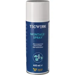 TECWERK Montagespray 400 ml gelblich Spraydose -20 bis +120 °C silikonfrei