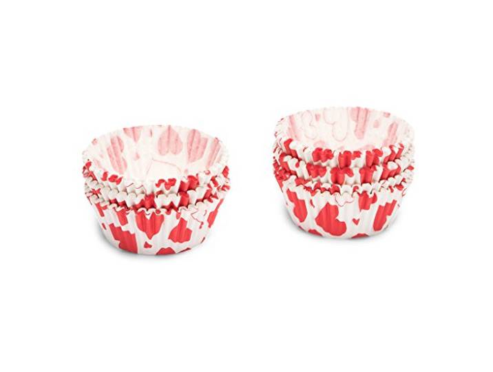 Patisse 1724 papieren bakvormpjes, andere, Coeurs Rouge