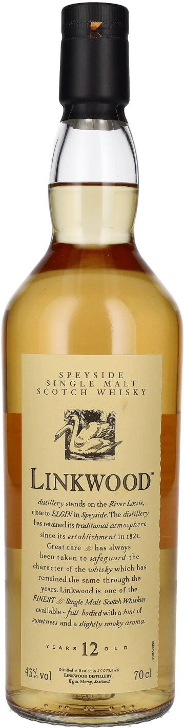 Linkwood 12 Years Old FLORA & FAUNA Speyside Single Malt 43% Vol. 0,7l