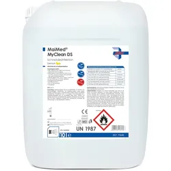 MaiMed MyClean DS - Schnelldesinfektionsmittel - 10 L Kanister - Orange