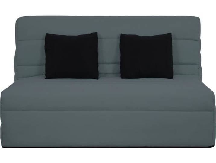 DUNLOPILLO Banquette BZ 2 places - Gris - RÊVEUR