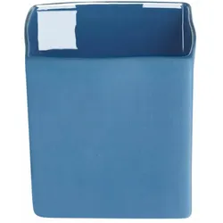 ASA Selection Cube Blue Übertopf, Blumenvase, Blumenkübel, Topf, Dekoration, Keramik, Blau, 6 cm, 46035108