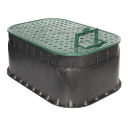 Dachbewässerungs Ventilbox groß, geringe Höhe 9.23