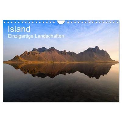 Island - einzigartige Landschaften (Wandkalender 2027 DIN A4 quer), CALVENDO Monatskalender